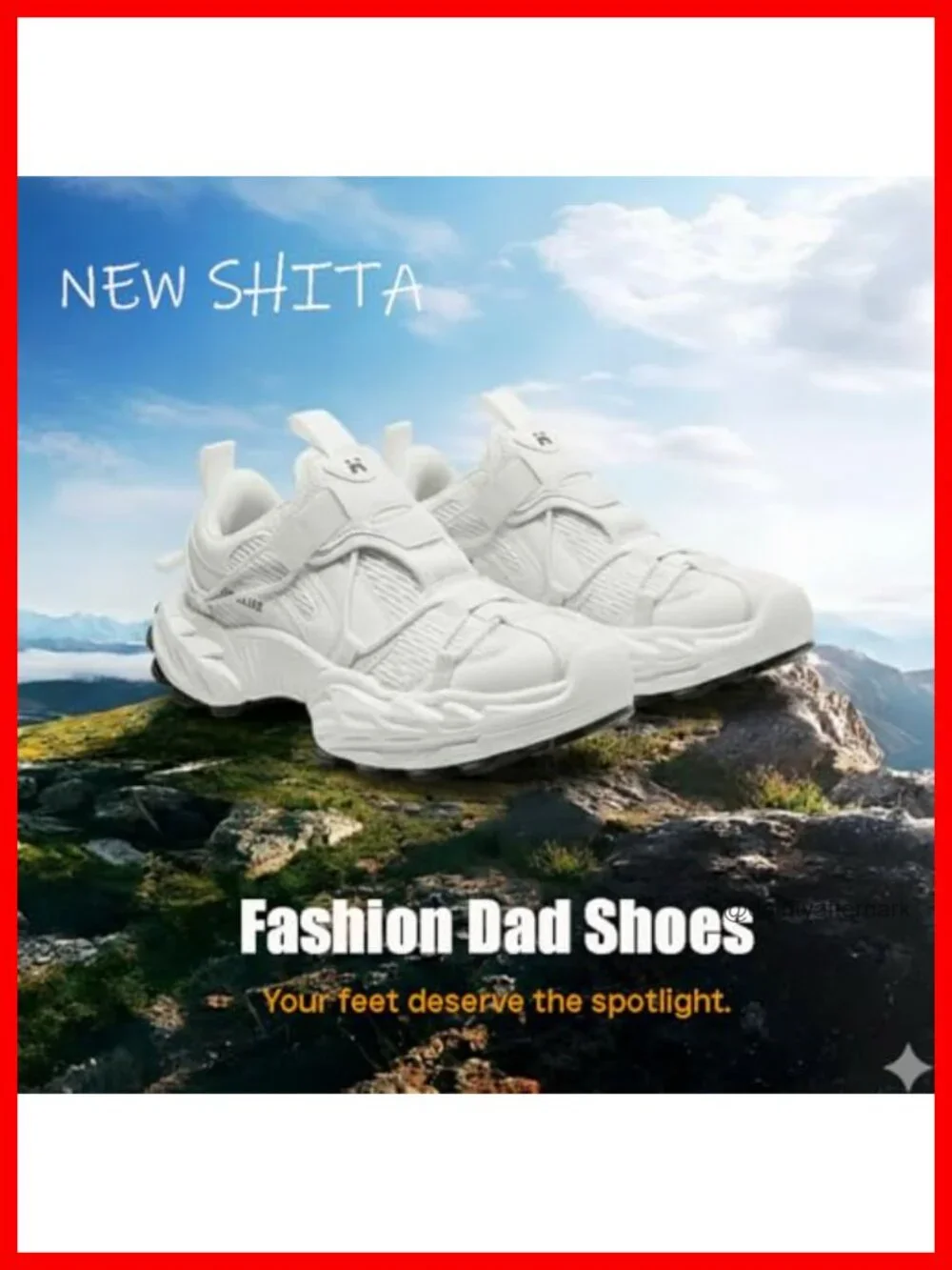 Chunky Platform Dad Sneakers 2.4 inch Height Boost Quick Lace Walking Shoes